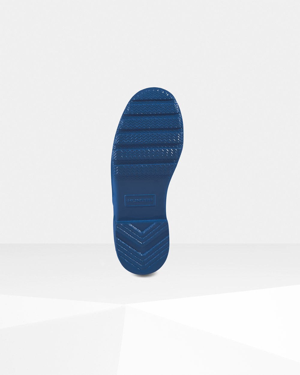 Botas De Cortas Hunter Mujer Azules Original Tour Foldable Gloss 428693-GKI